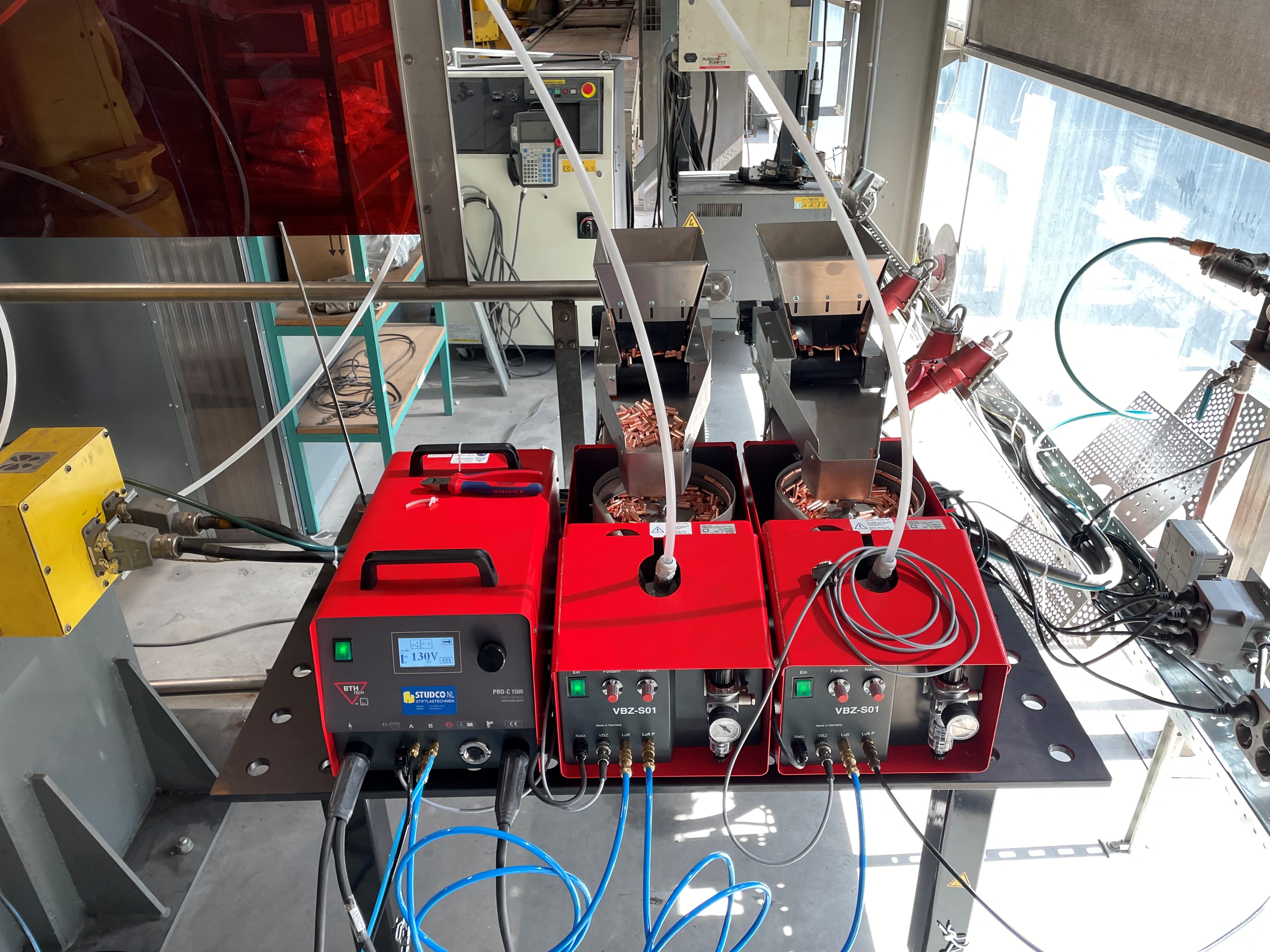 Nieuwe stiftlasapparatuur voor frituurketels Qbtec